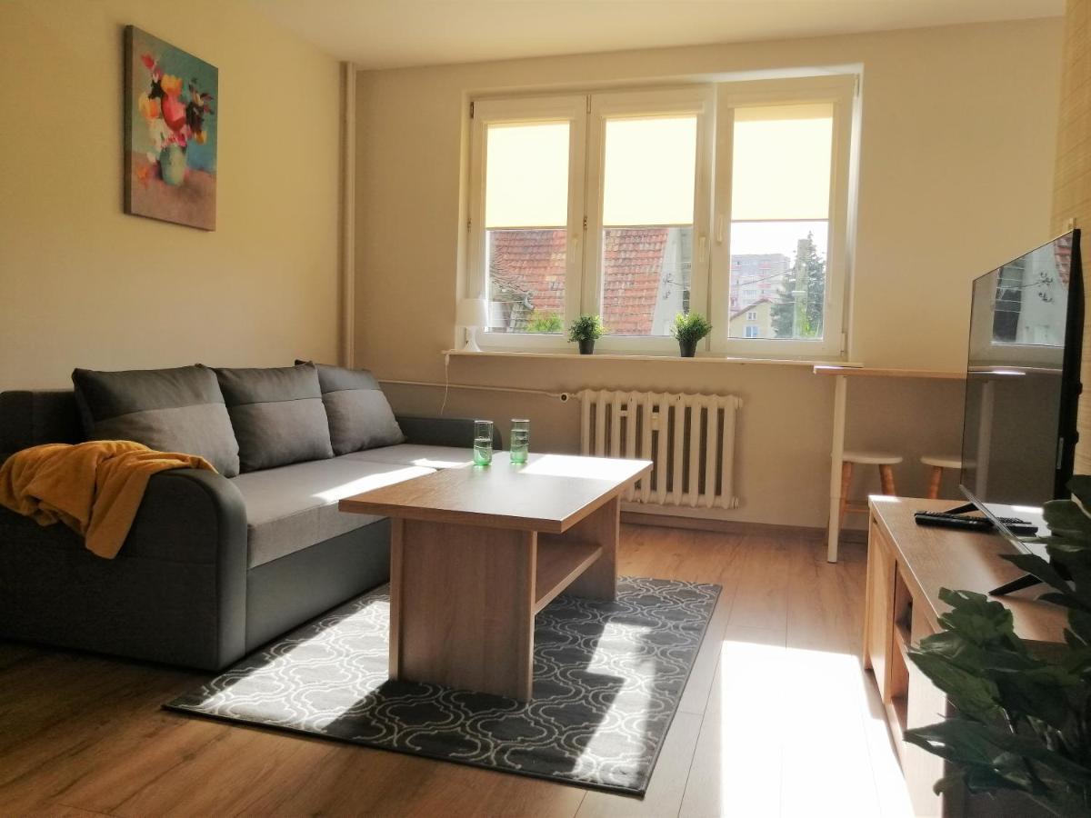 Marina Brzezno Apartment Przy Plazy กดัญสก์ ภายนอก รูปภาพ